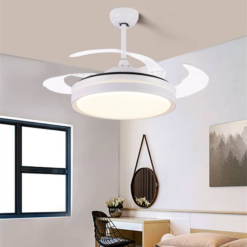 bedroom ceiling fan lamp light luxury 
