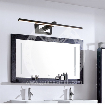 Modern Minimalist Bathroom Mirror Mirror Cabinet Light Nordic Creative Bedroom Mirror Front Light Led Makeup Mirror Lamp Xj 87370