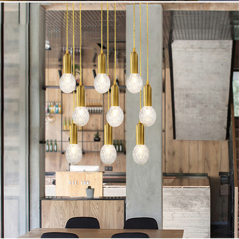 Effizienz: A + Farbe : A POPAHOME Leuchter American Style Restaurant Wind drei Fässer Kronleuchter Nordic Persönlichkeit kreative Hotel Kunst E27 Lampen