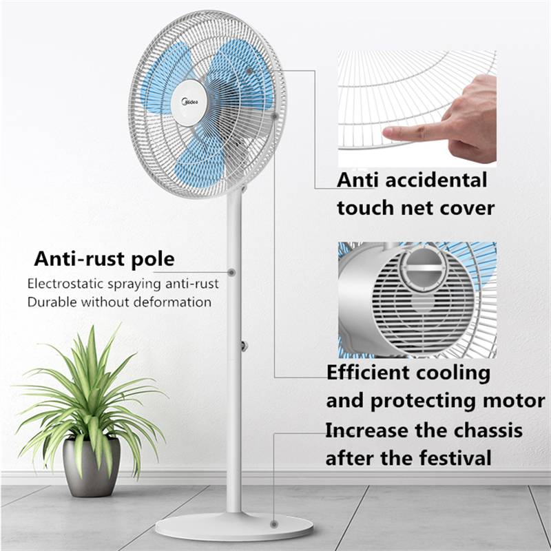 Midea electric fan floor fan household 