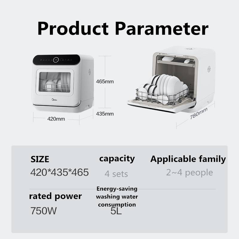 installing midea dishwasher