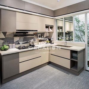 Modern style kitchen Melamine with particle board -GK-350