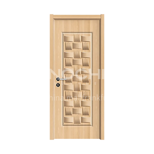 B Simple Style Paint Free Wooden Door High Quality Soundproof Bedroom Door 38