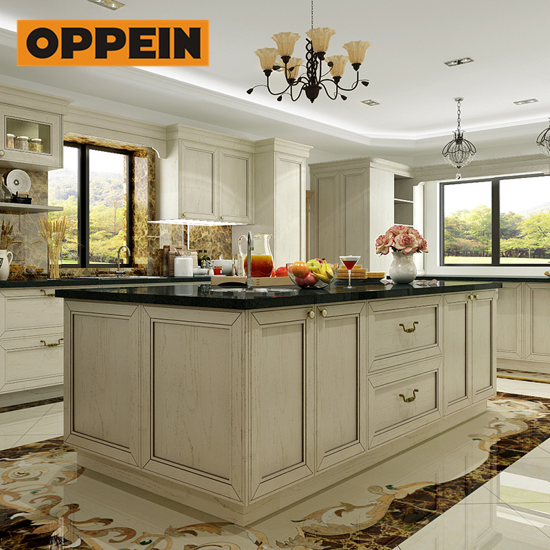 OPPEIN US: Kitchen Cabinet, Furniture Manufacturer » Small U Shaped Shaker  Kitchen OP17-PVC06