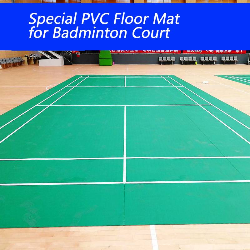 badminton rubber mat