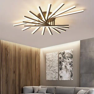 Contemporary Ceiling Lights DNZMTL8121-9