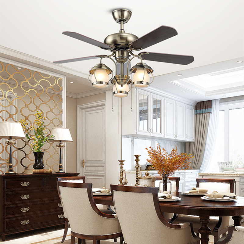 Bedroom Ceiling Fans With Lights-HYSL1004
