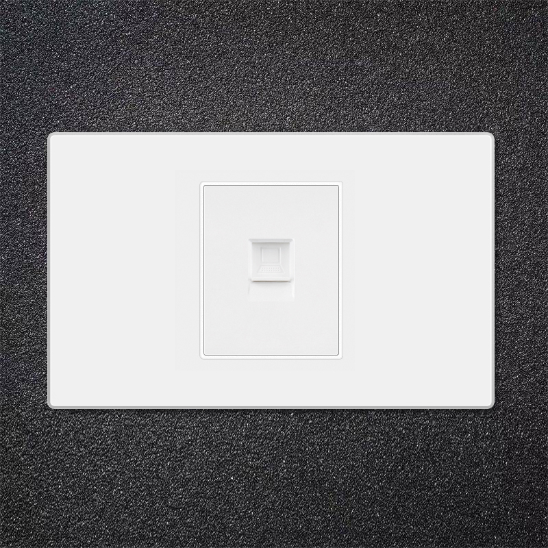 Plastic Switch LYPC-Network Socket-WHITE