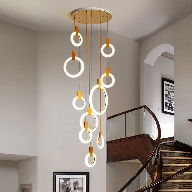 Stair Chandelier-BOKJ-GB4264-10