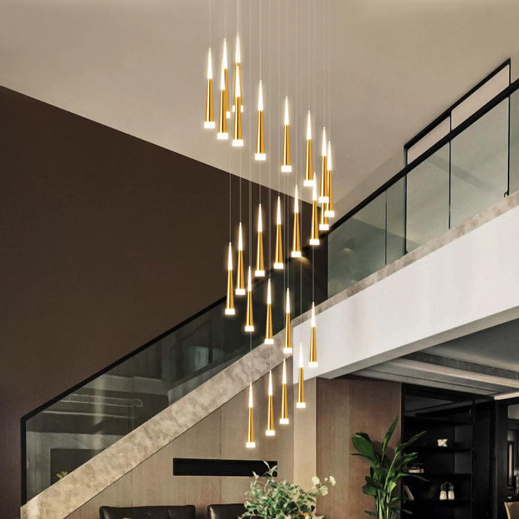 Stair Chandelier-BOKJ-GB4194-25