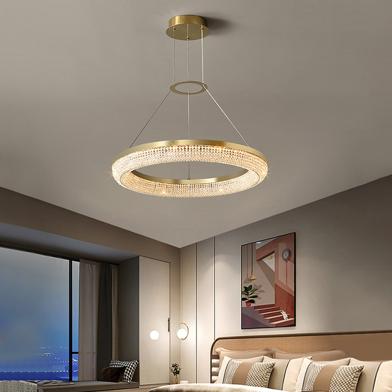 Round Chandelier Luxury-GD-LK1911-450