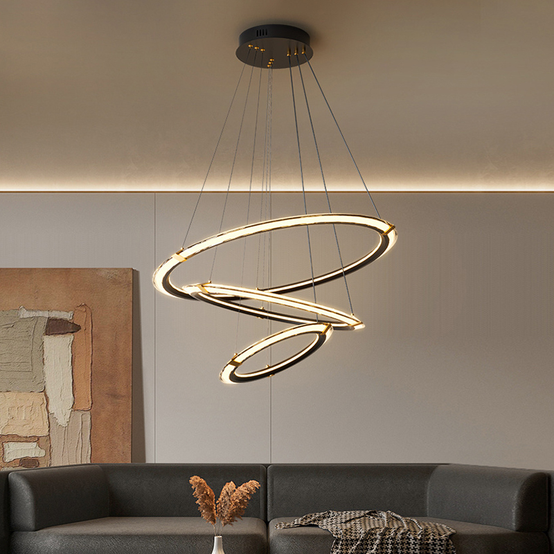 Contemporary Chandeliers-LDKJ-6873-40+60+80SC