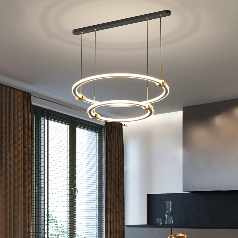 Round Chandelier Modern-LDKJ-6685-40+60SC