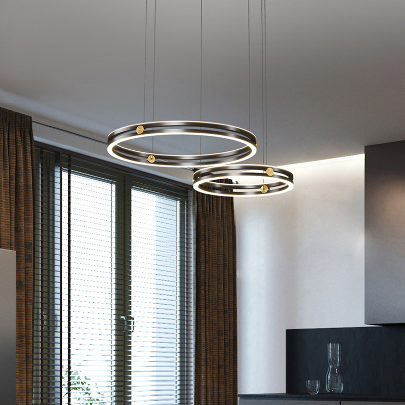 Round Chandelier Modern-LDKJ-6613-40+60PX