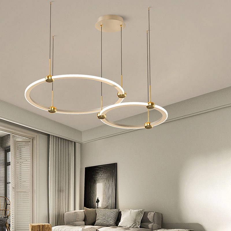 Round Chandelier Modern-LDKJ-6683-40+60