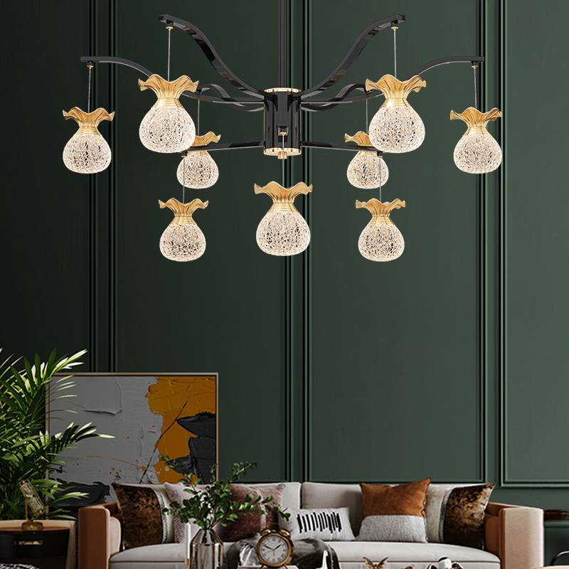 Contemporary Chandeliers-LDKJ-6039-6+3