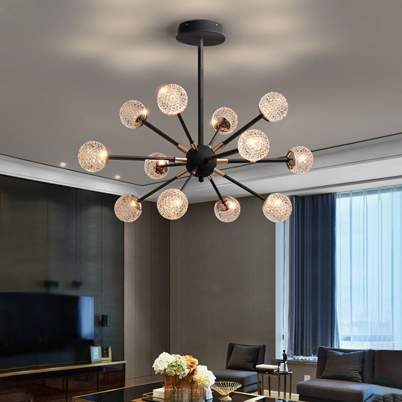 Round Chandelier Modern-LDKJ-6016-12