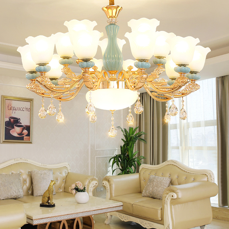 European Crystal Chandeliers GY-9186-15