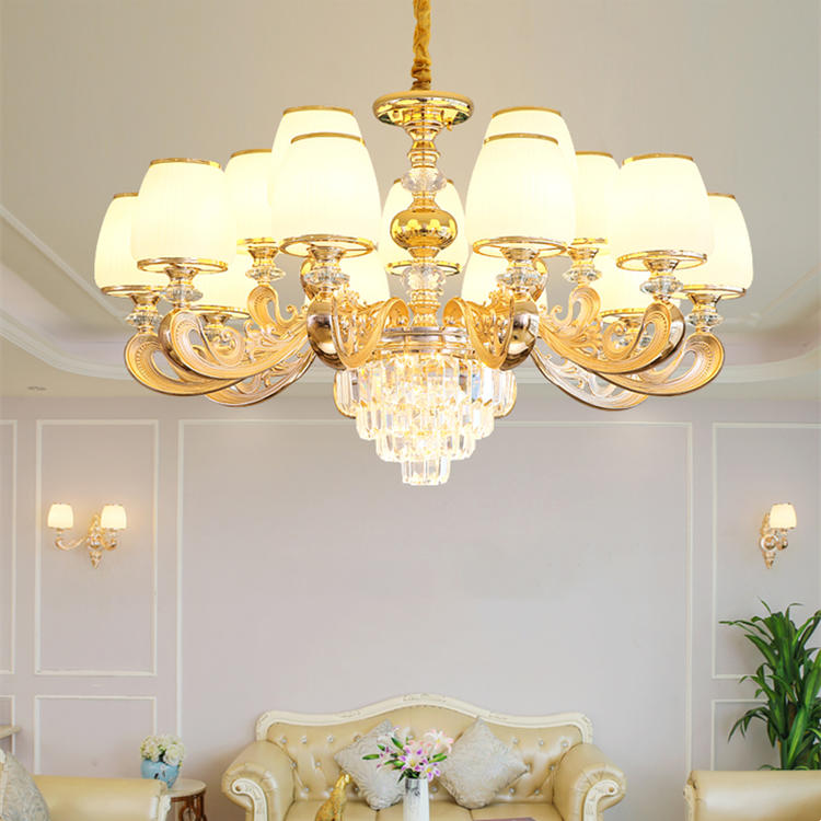 European Crystal Chandeliers GY-9149-15