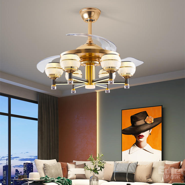 Ceiling Fans With Lights For Living Room-MKJ1299E