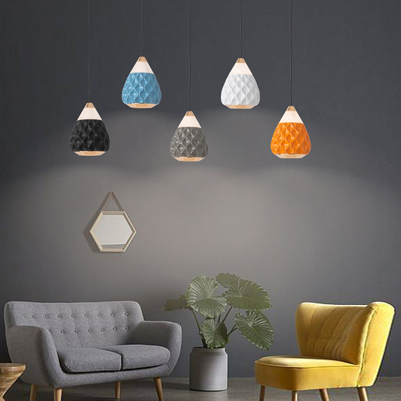 Small Modern Chandeliers-HL-2582PB