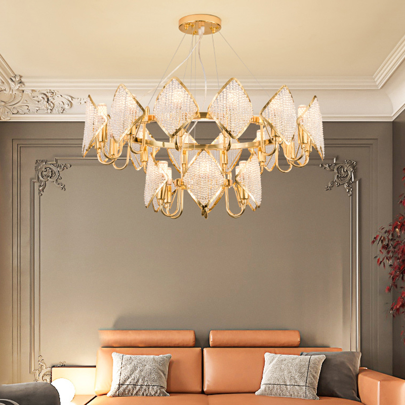 Modern Chandeliers For Living Room-SFY-KT2151-80+40