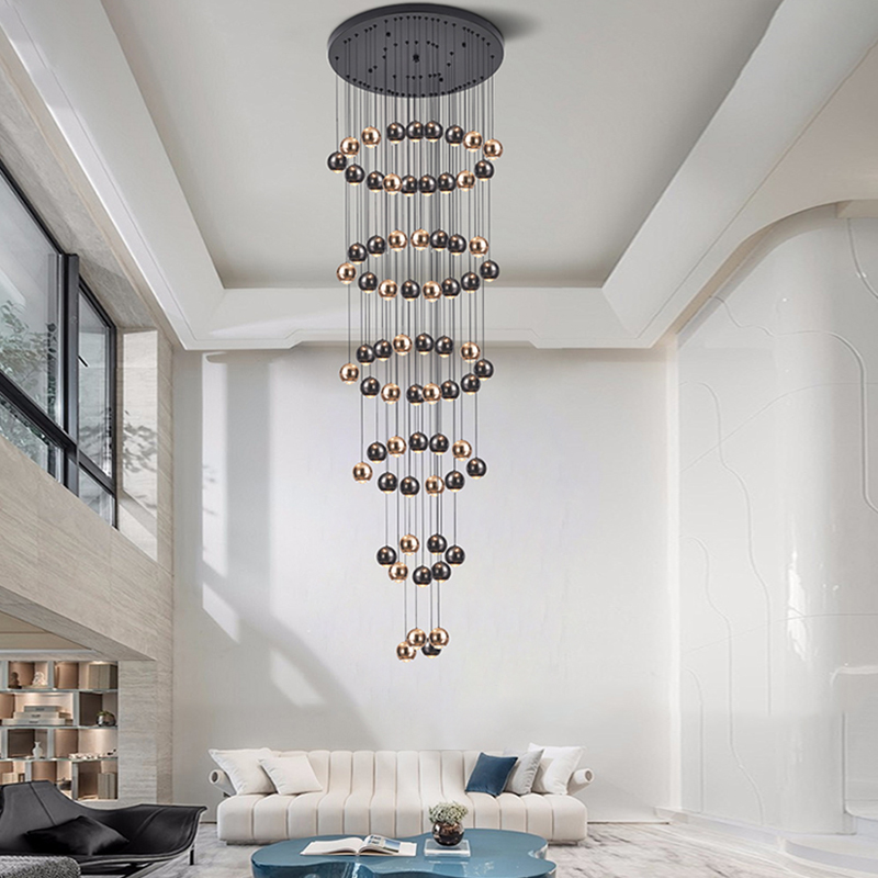 Pendant Staircase Chandelier-LX-7887-68