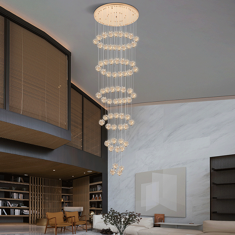 Modern Staircase Chandelier-LX-7886-68