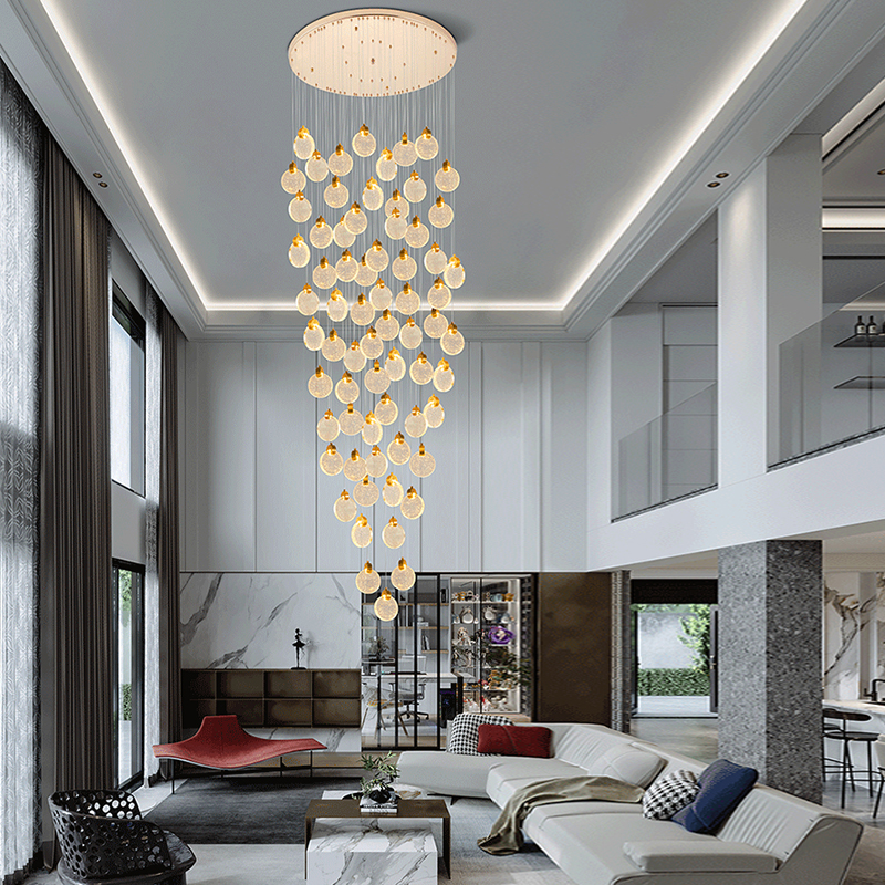 Modern Stair Chandelier-LX-7884-68