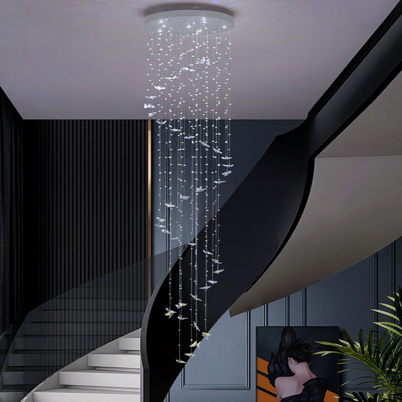 Modern Stair Chandelier-LX-7877-23