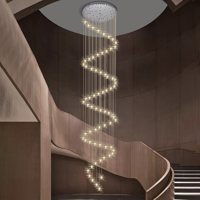 Beautiful Stair Chandeliers-LX-7870-68