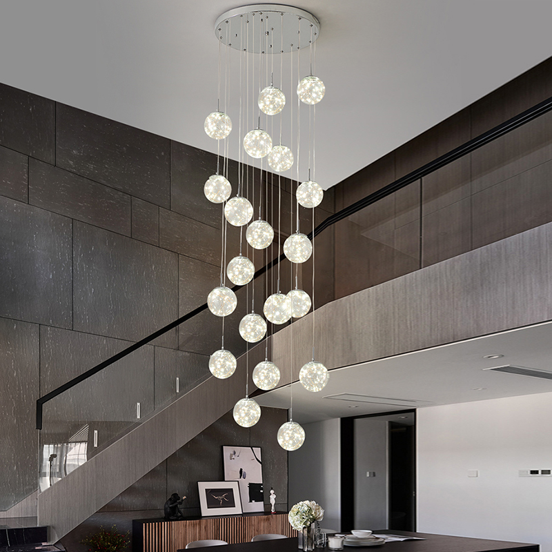 Modern Staircase Chandelier-LX-7861-20