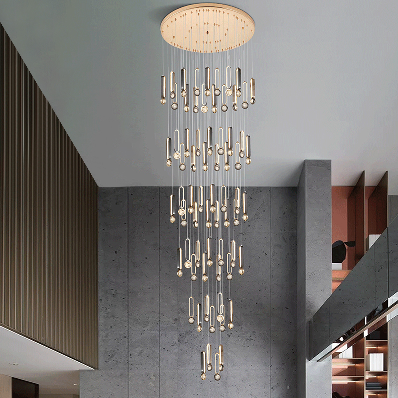 Pendant Staircase Chandelier-LX-6880-68