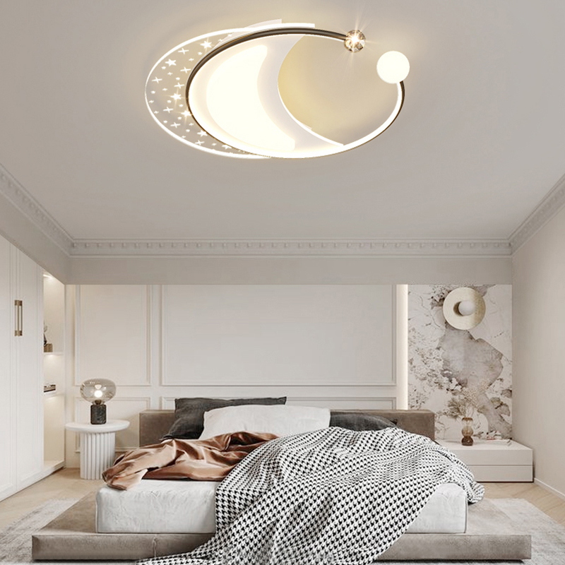 Bedroom Ceiling Lights-FS-MD4018-YL