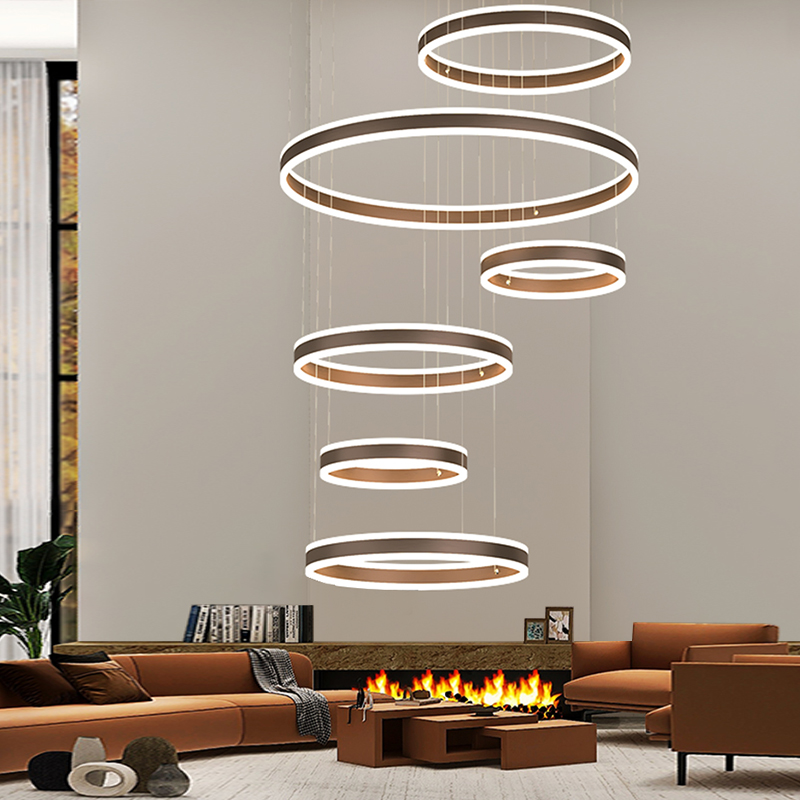 Staircase Modern Chandelier-ABM-2990-6A