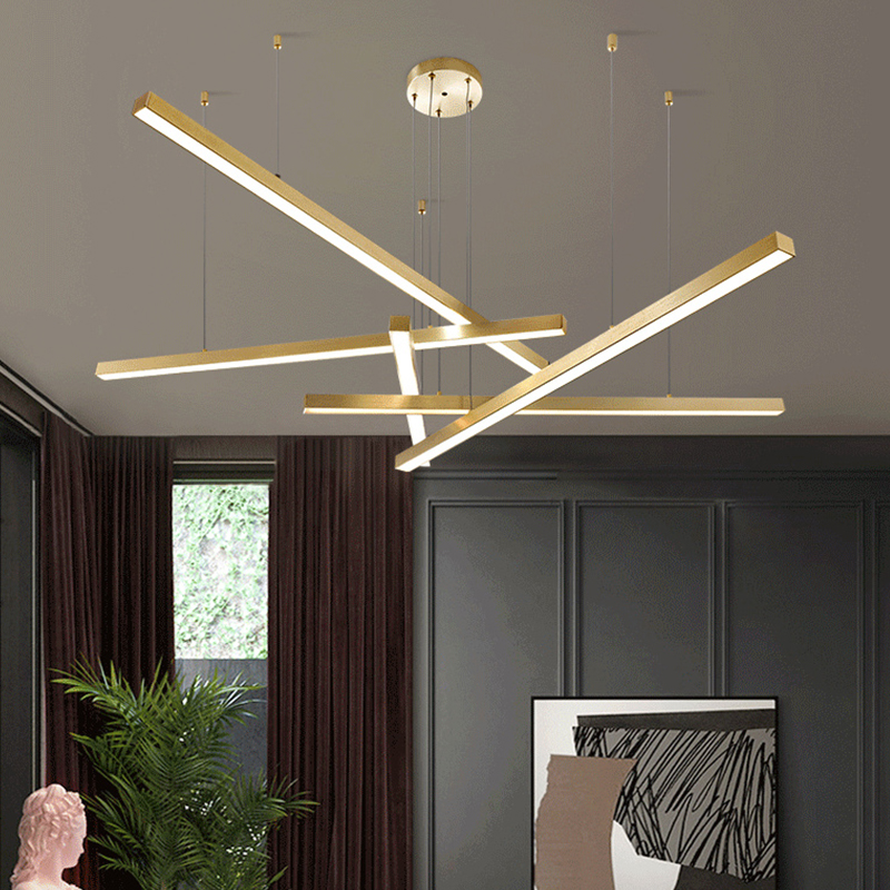 Modern Chandeliers For High Ceilings-MDZG-DH8403-5