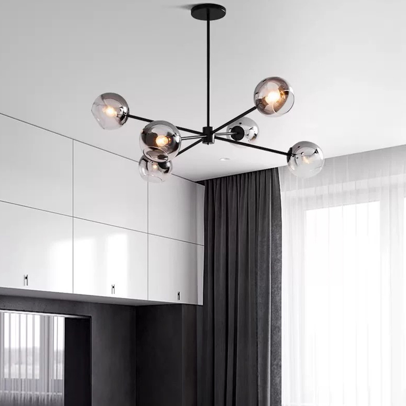 Nordic Chandelier-MDZG-YGP-368-6